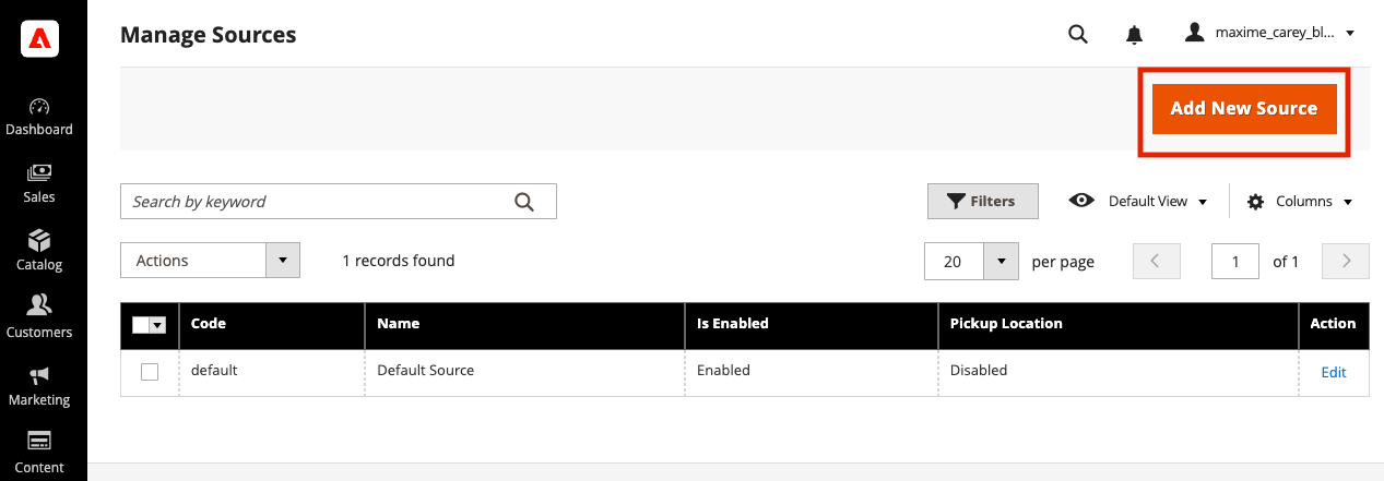 Add New Sources