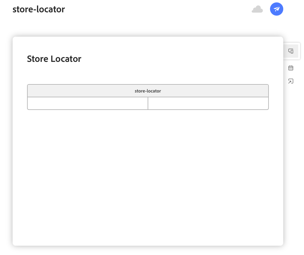 Store Locator in da.live